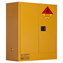 Organic Peroxide Storage Cabinet 100L 2 Door, 2 Shelf